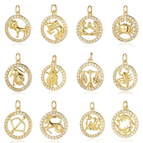 Gold Constellation Pendant Necklace