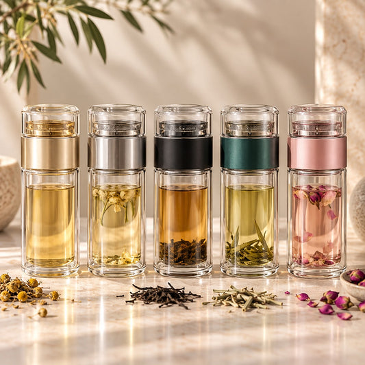 Thermos Flask With Filter Tea Maker CreativeFemininity