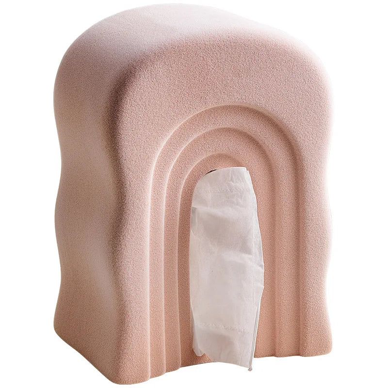 Arched Ceramic Decorative Tissue Box
