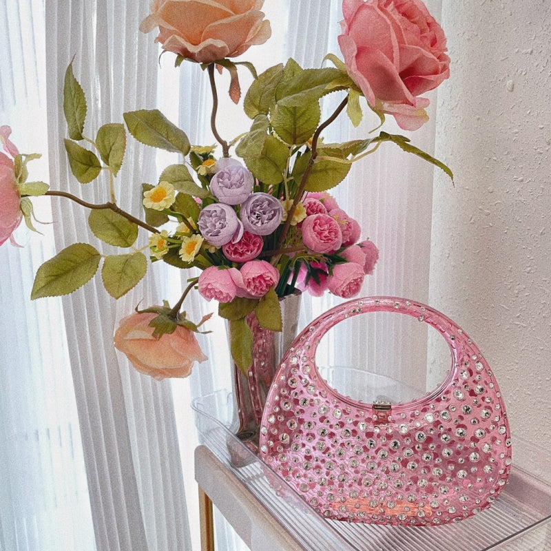 mind round handbag with handle