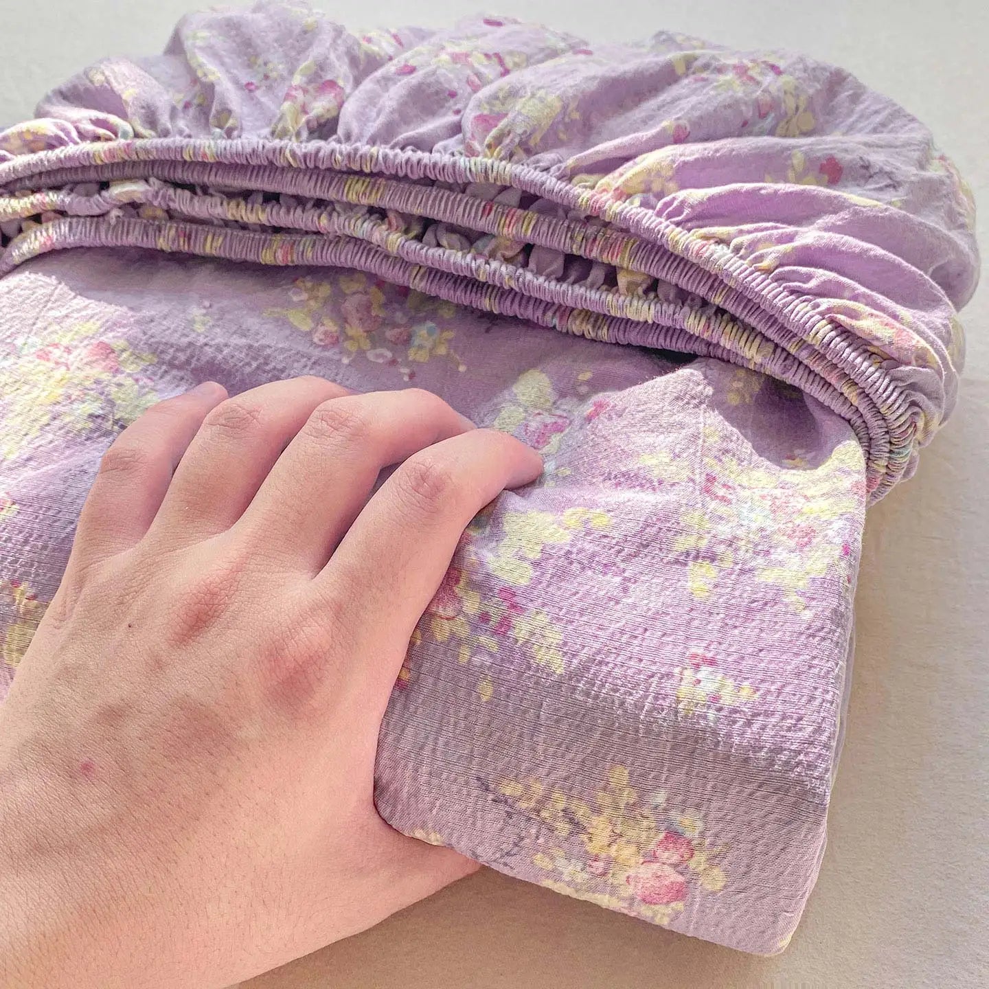 Ditsy Floral Fitted Sheet & Pillowcase Set