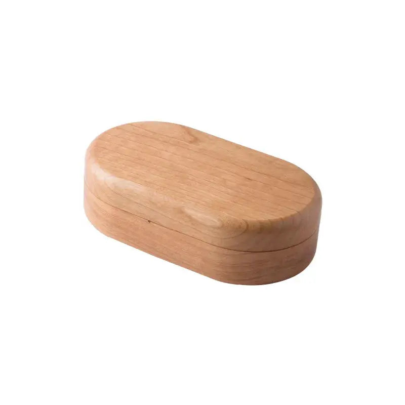 Oval Mini Wooden Jewellery Box CreativeFemininity