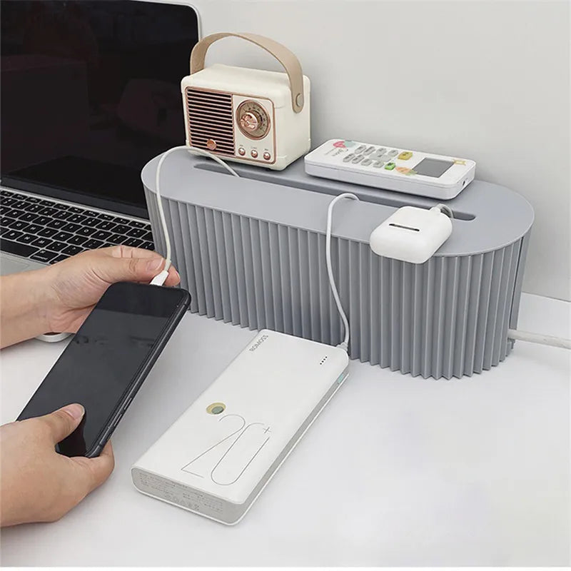 Decorative Cable Management Storage Box