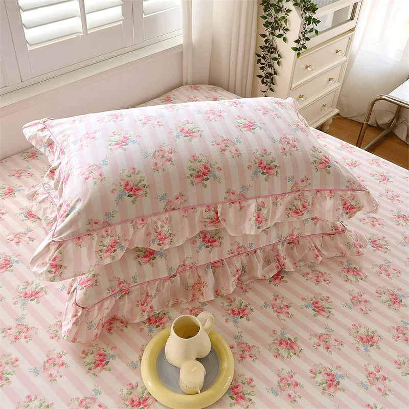 Pink coquette duvet