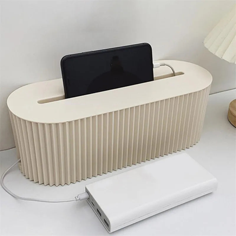 Decorative Cable Management Storage Box