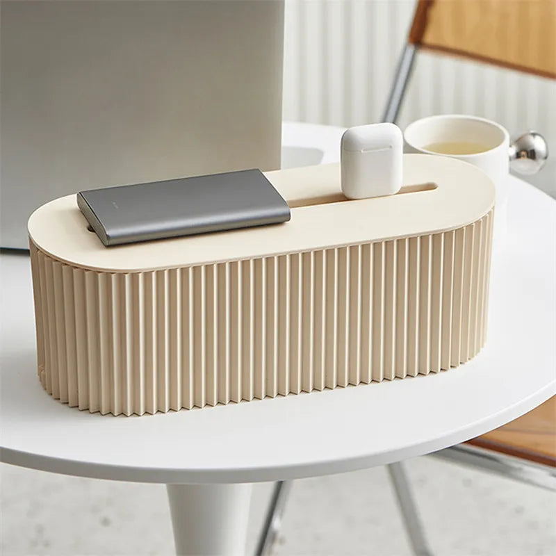 stylish cable tidy storage box