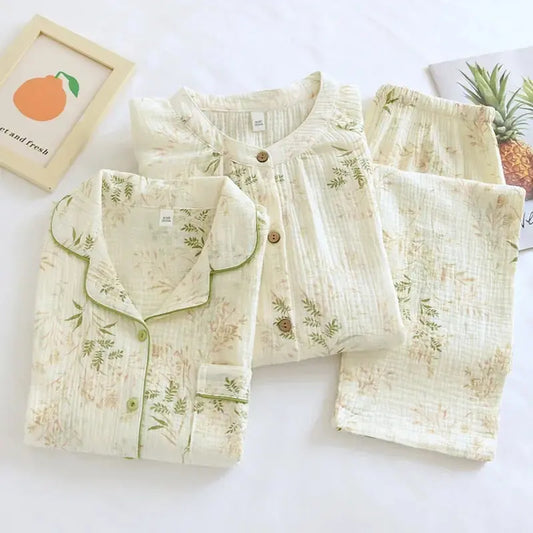 Floral Meadow Cotton Pyjamas CreativeFemininity