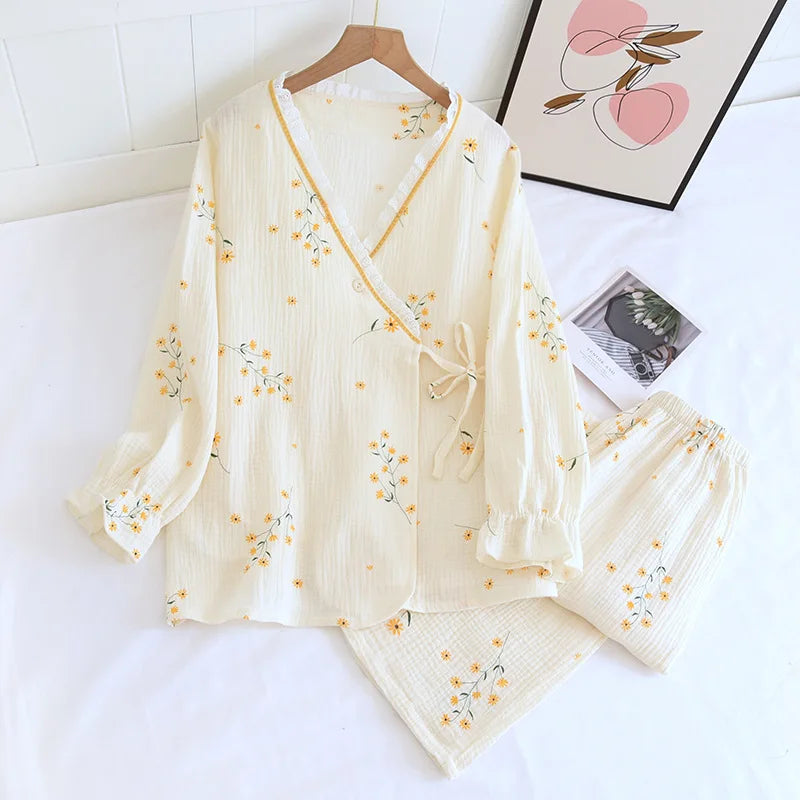 women's kimono pjs