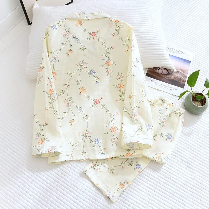 Wild Meadow Cotton Pyjamas