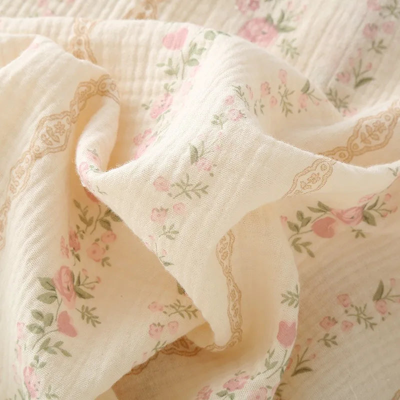 Vintage Floral Print Pyjamas