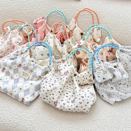 Teddybear & Bow Bento Handbag Creative Femininity
