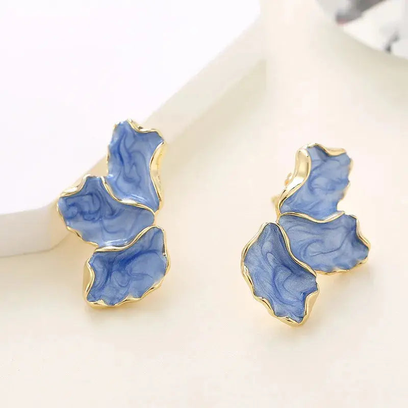 blue earrings for summer