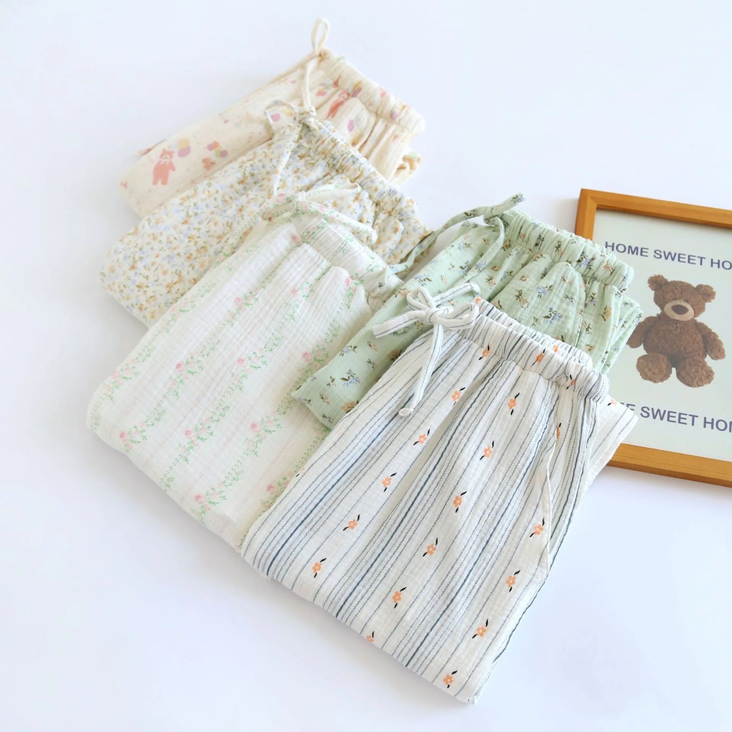 Cotton Comfy Floral Lounge Bottoms