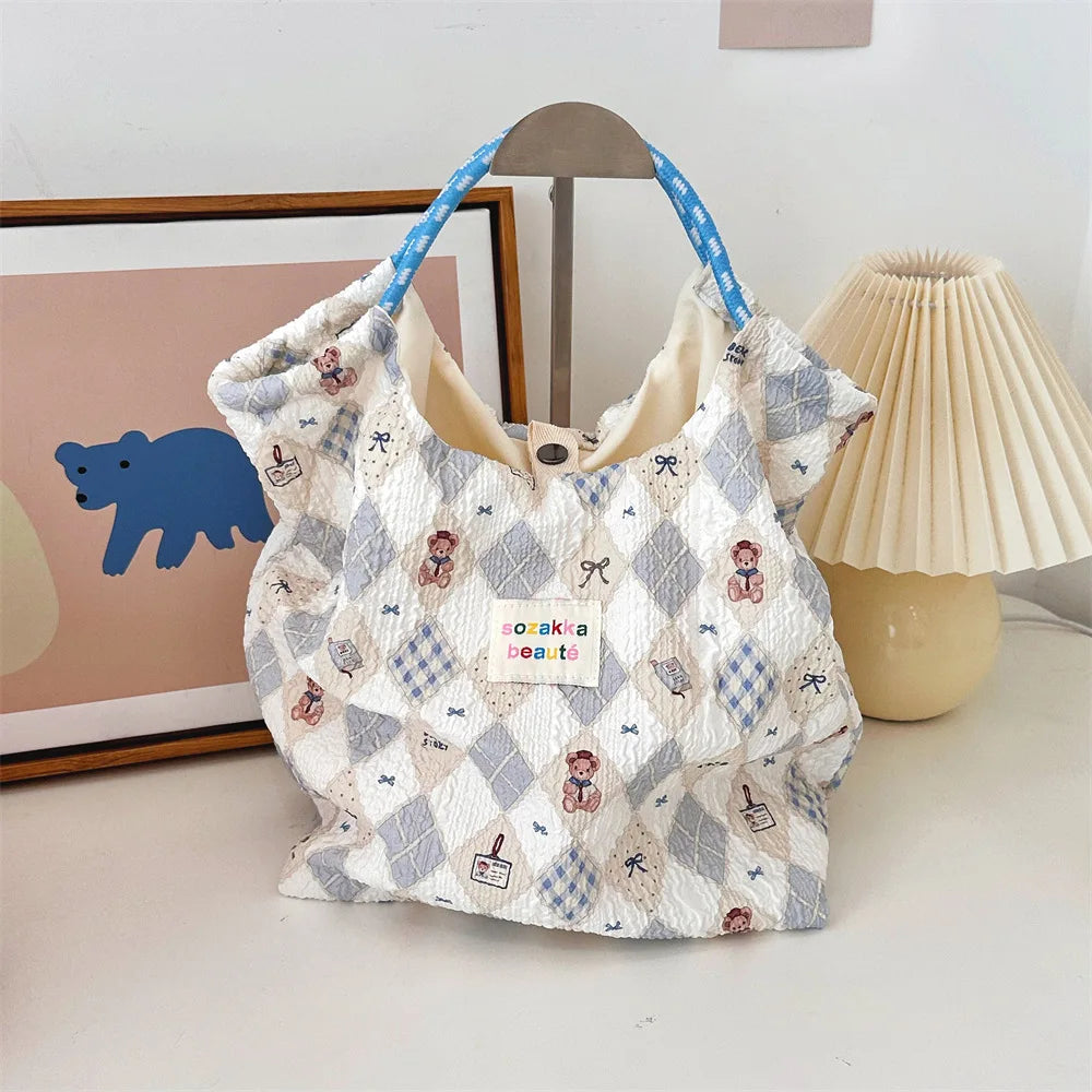 Teddybear & Bow Bento Handbag