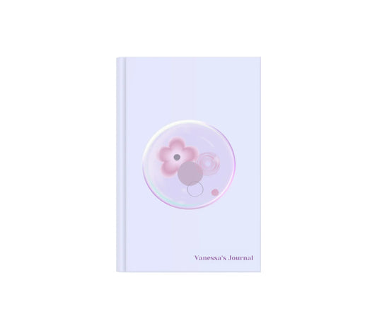 Personalised Purple Galaxy Journal CreativeFemininity