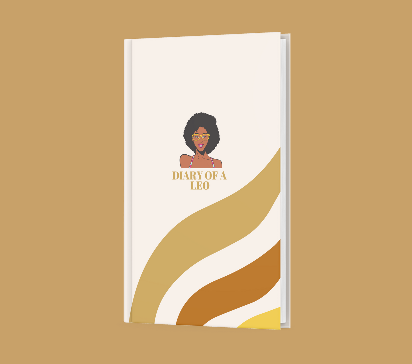 Yellow Retro Diary Of A Zodiac Journal - All Signs
