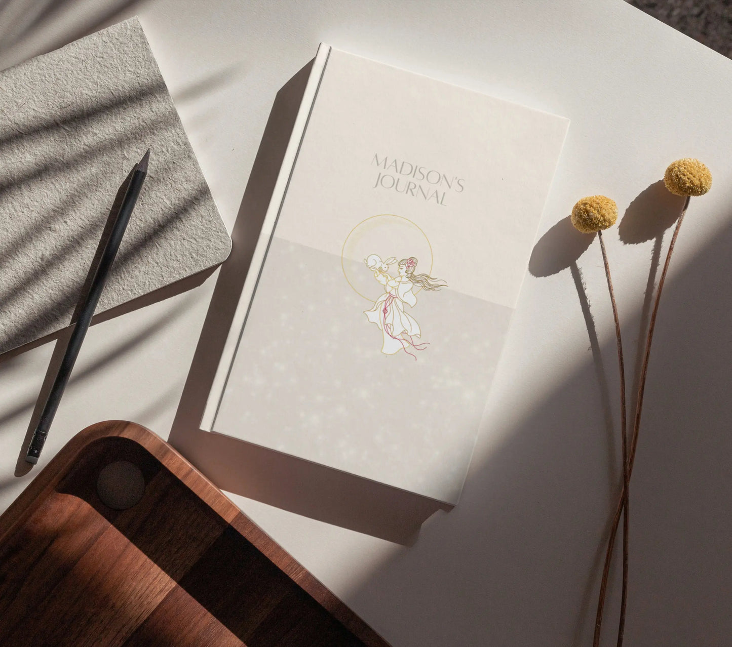 Japanese Style Personalised Journal CreativeFemininity