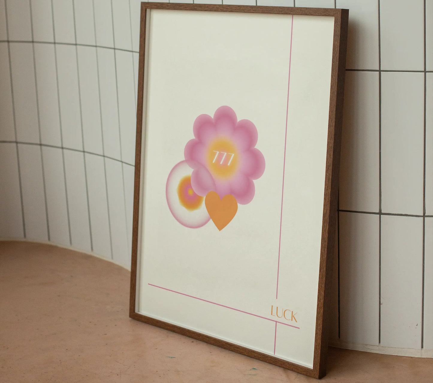 777 Angel Number Wall Art Print CreativeFemininity