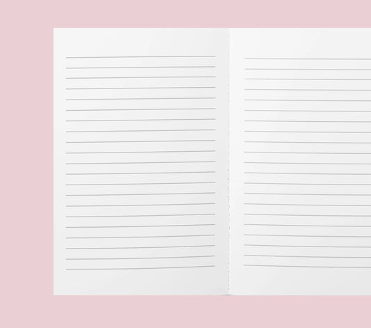 Pink Personalised Name Journal CreativeFemininity