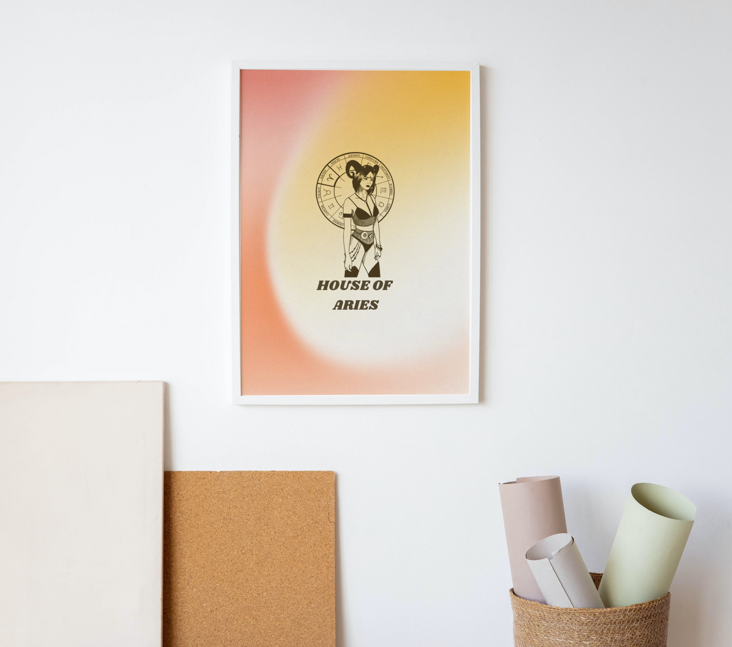 House Of Aries Zodiac Wall Art