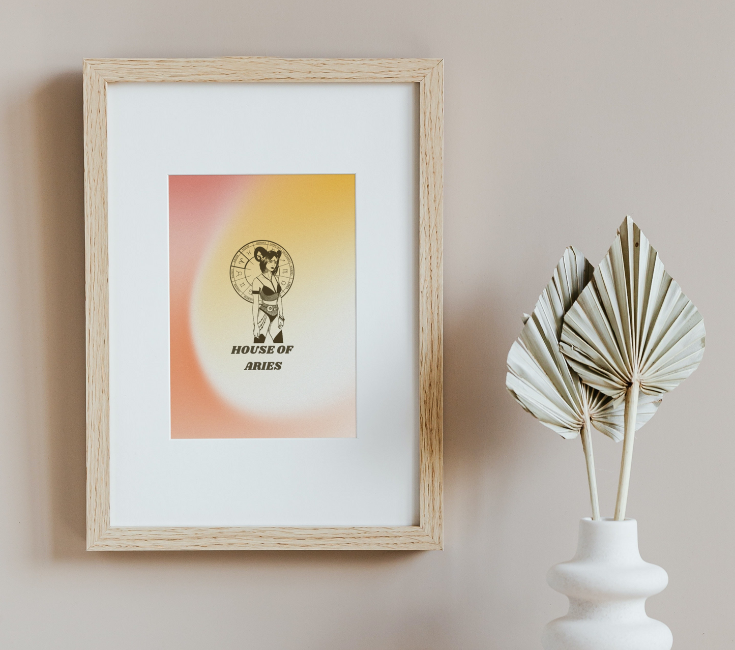 House Of Aries Zodiac Wall Art