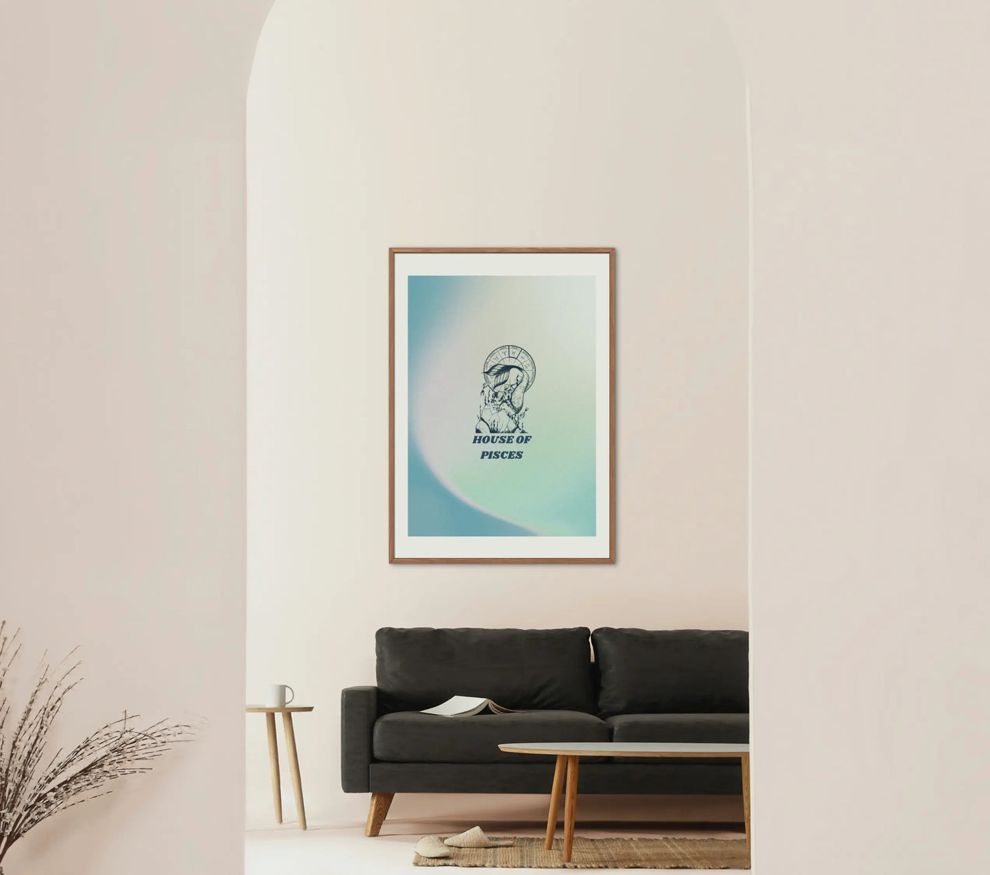 House Of Pisces Zodiac Wall Art Print CreativeFemininity