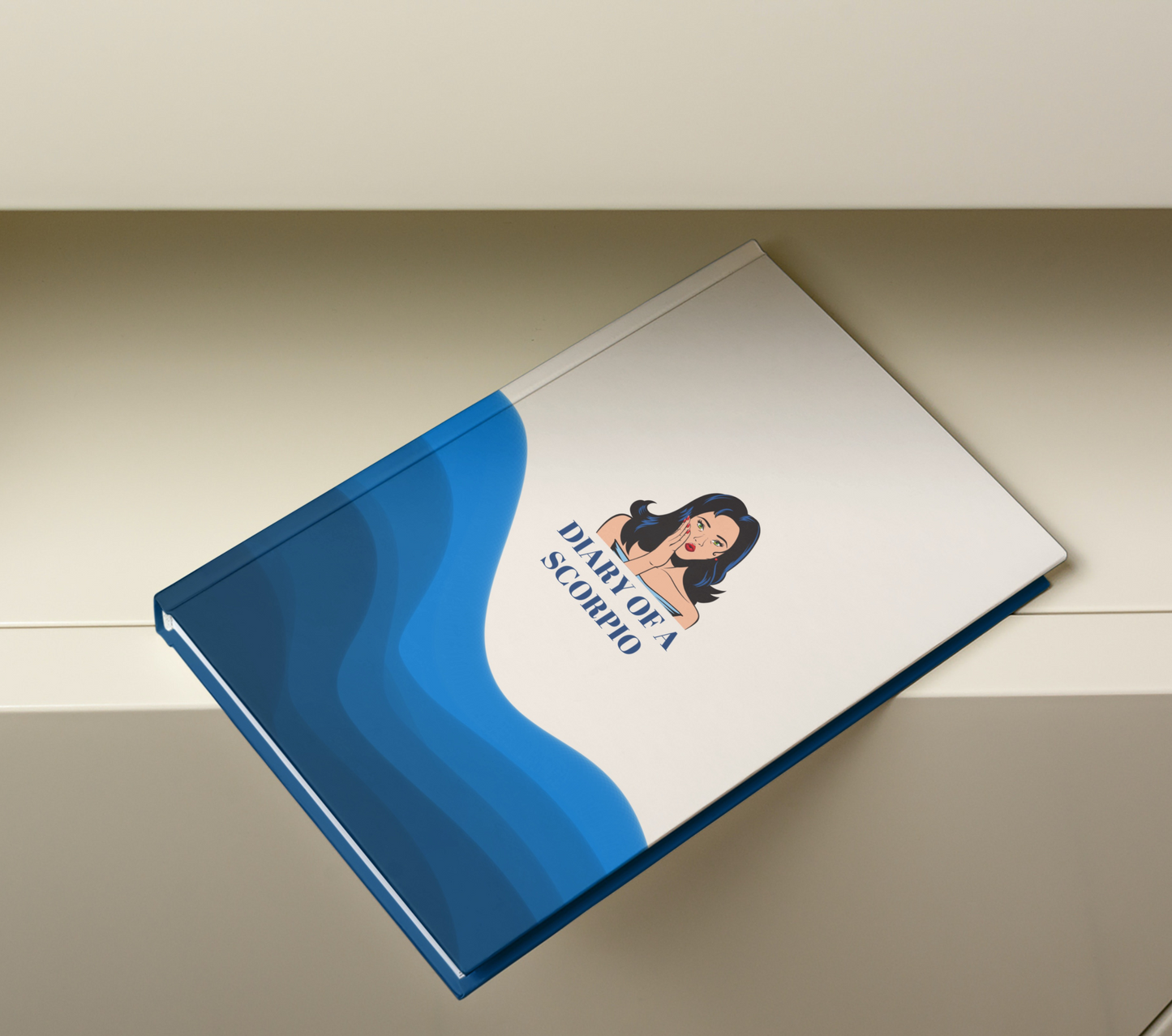Scorpio woman cartoon journal