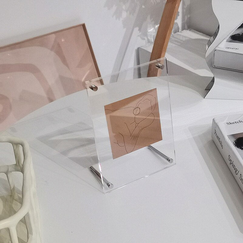 acrylic photo frame