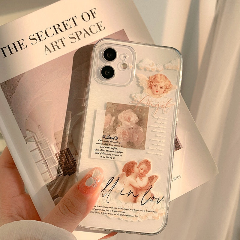 Romantic Fall In Love iPhone Case