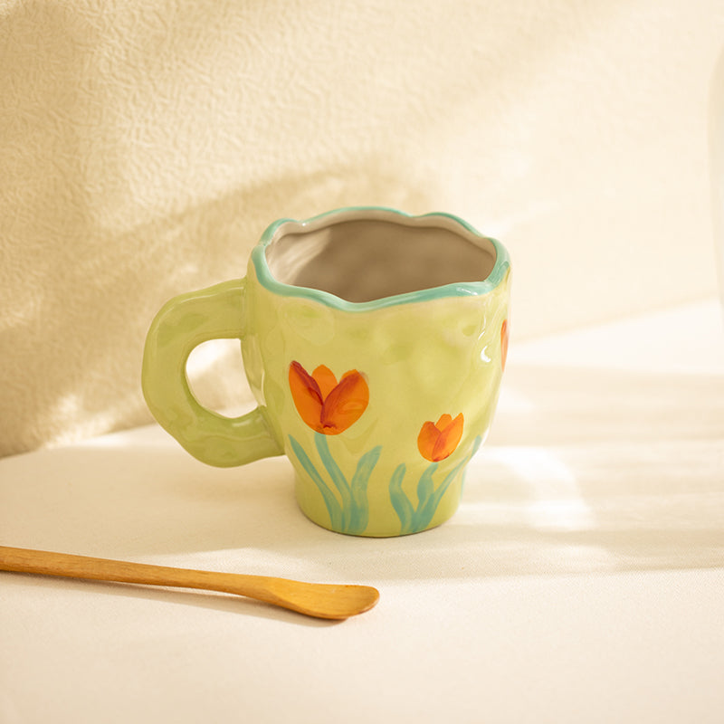 Floral Brunch Tea Cup & Saucer