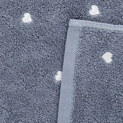 100% cotton towel with love hearts