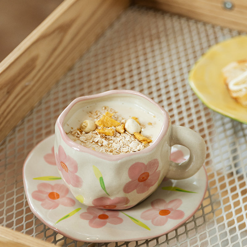 cottage core floral bowl
