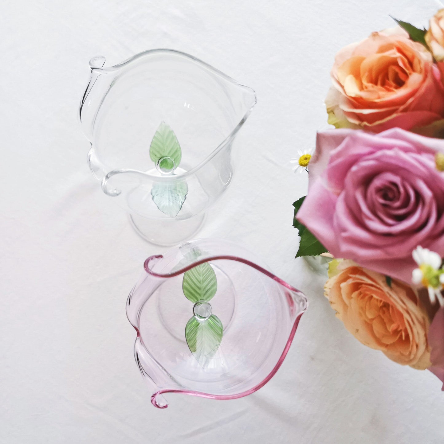 Rose Shape Wine Glass