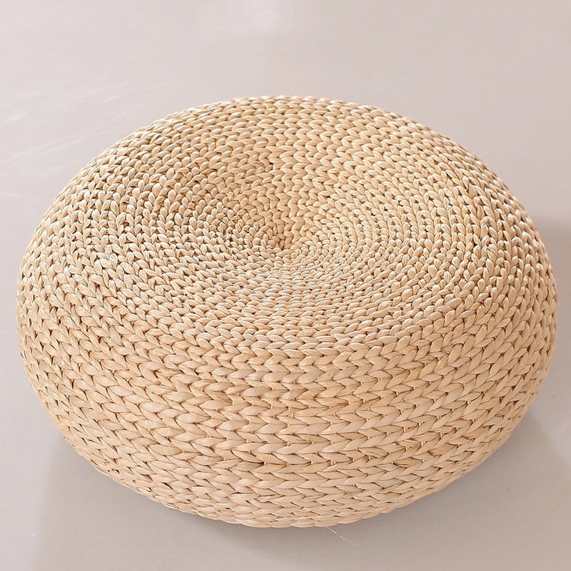 Japanese Rattan Floor Cushion