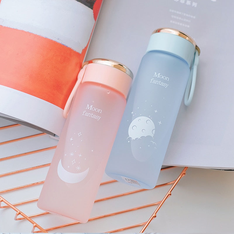 400ml Frosted Moon Water Bottle
