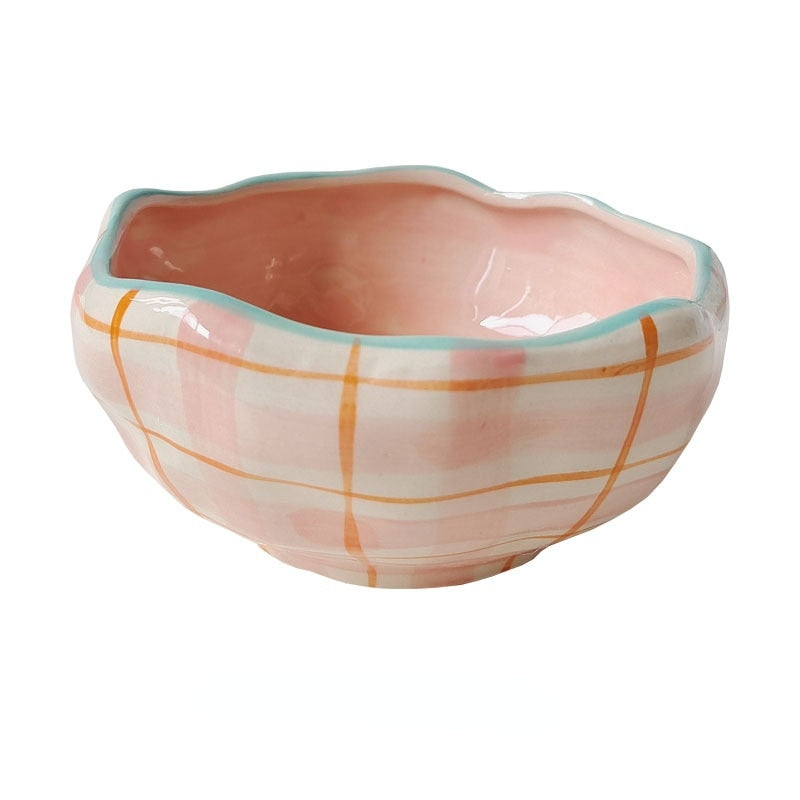Ceramic Floral Painted Bowl