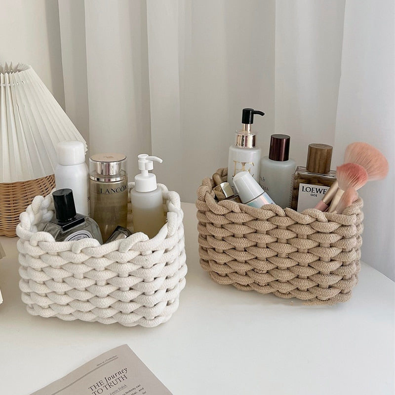 cute woven storage basket