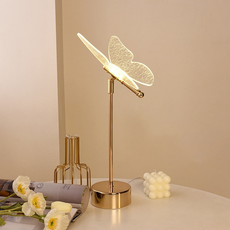butterfly shape lamp