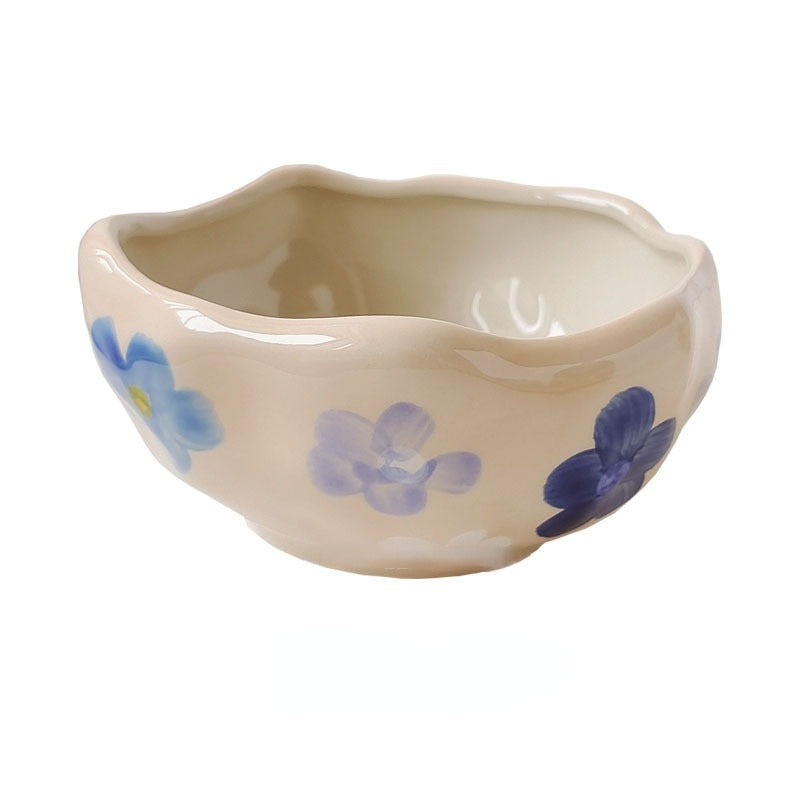 Ceramic Floral Painted Bowl