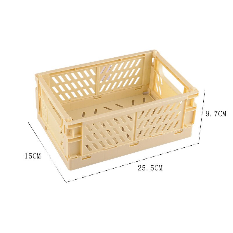 Stackable Pastel Storage Crate