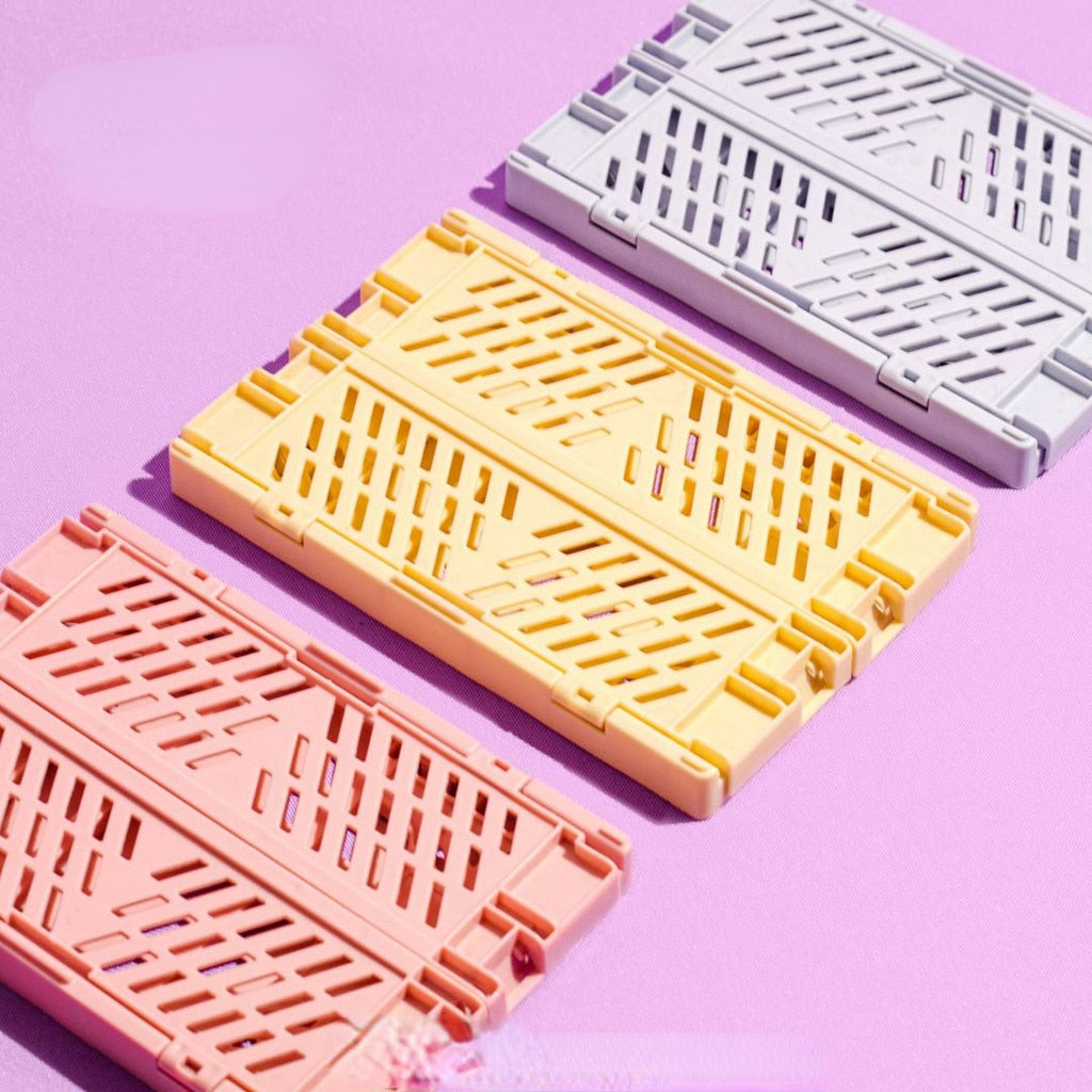 Stackable Pastel Storage Crate