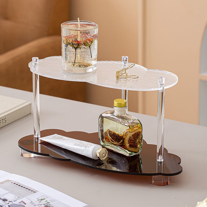 Double Tier Perfume & Make Up Stand