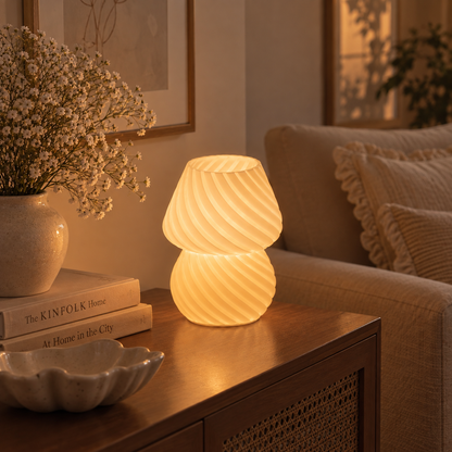 Mini Mushroom Murano Lamp CreativeFemininity
