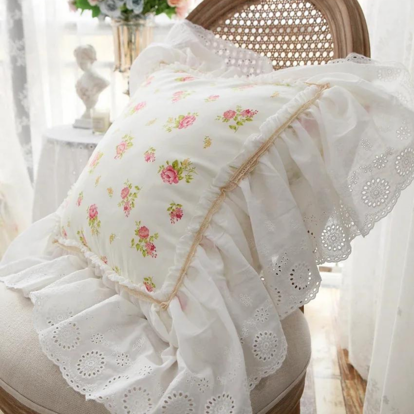 Romantic Juliette Ruffle Pillow