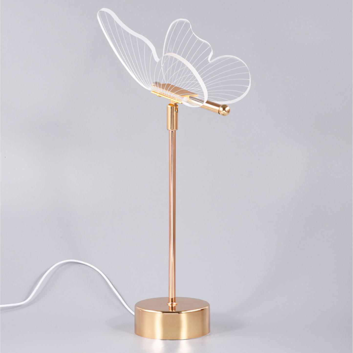 Gold Butterfly LED Table Lamp