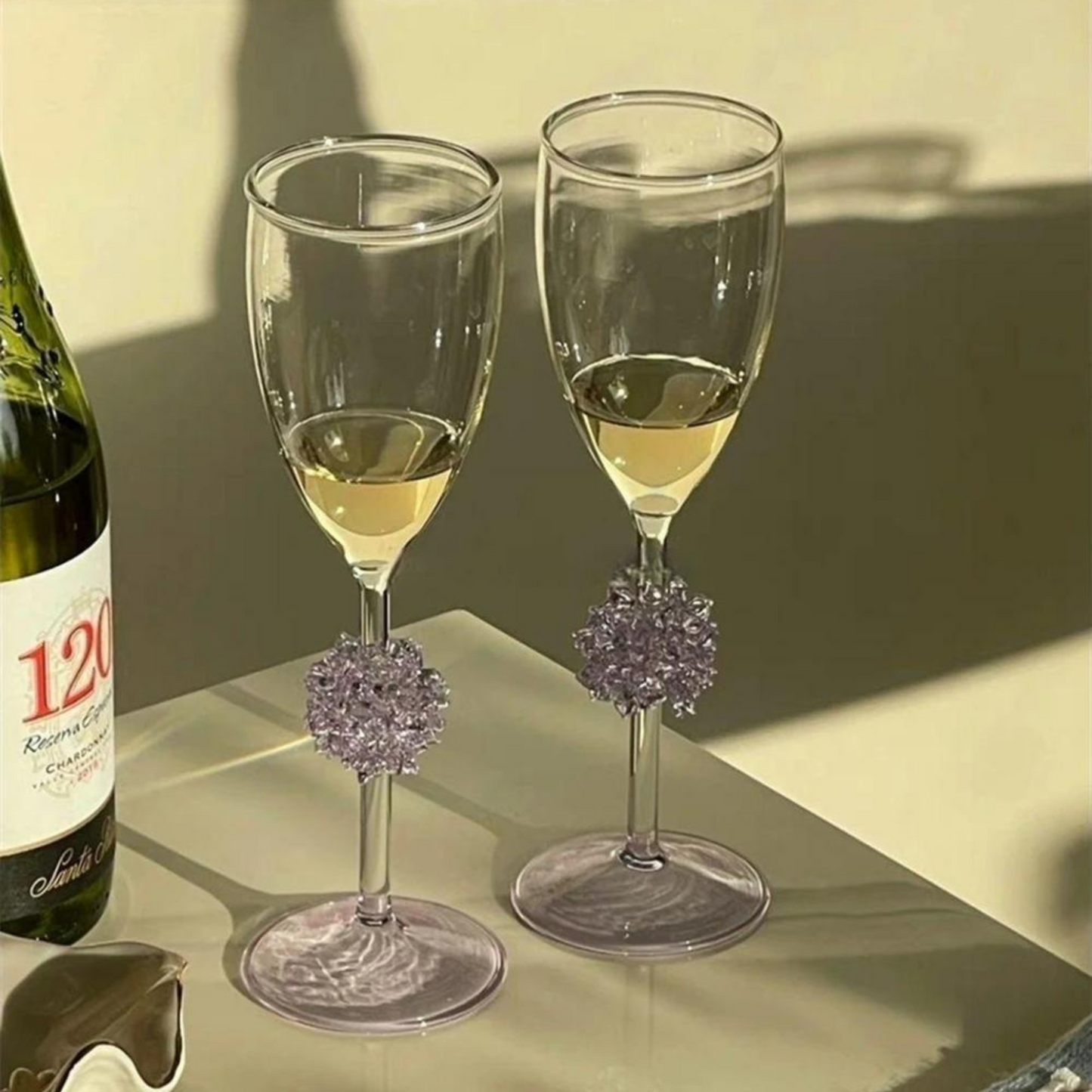 art deco champagne glasses 