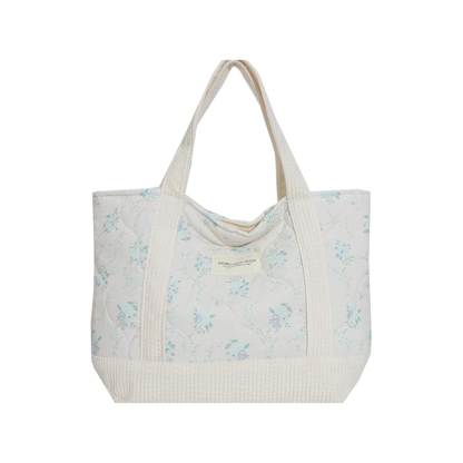Everyday Floral Quilted Tote Bag