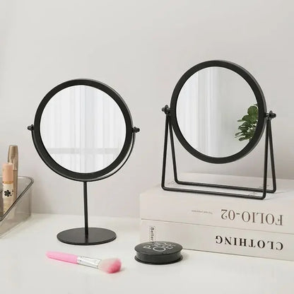 Round Gold Vanity Mirror