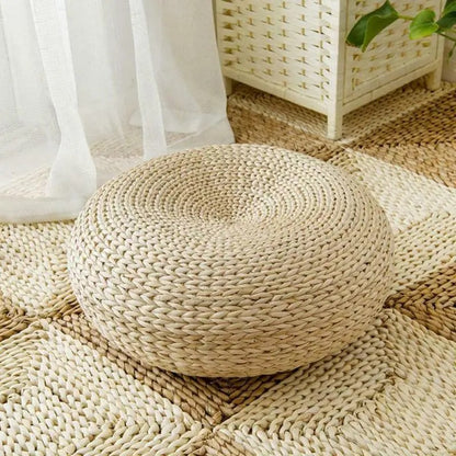 Japanese Rattan Floor Cushion
