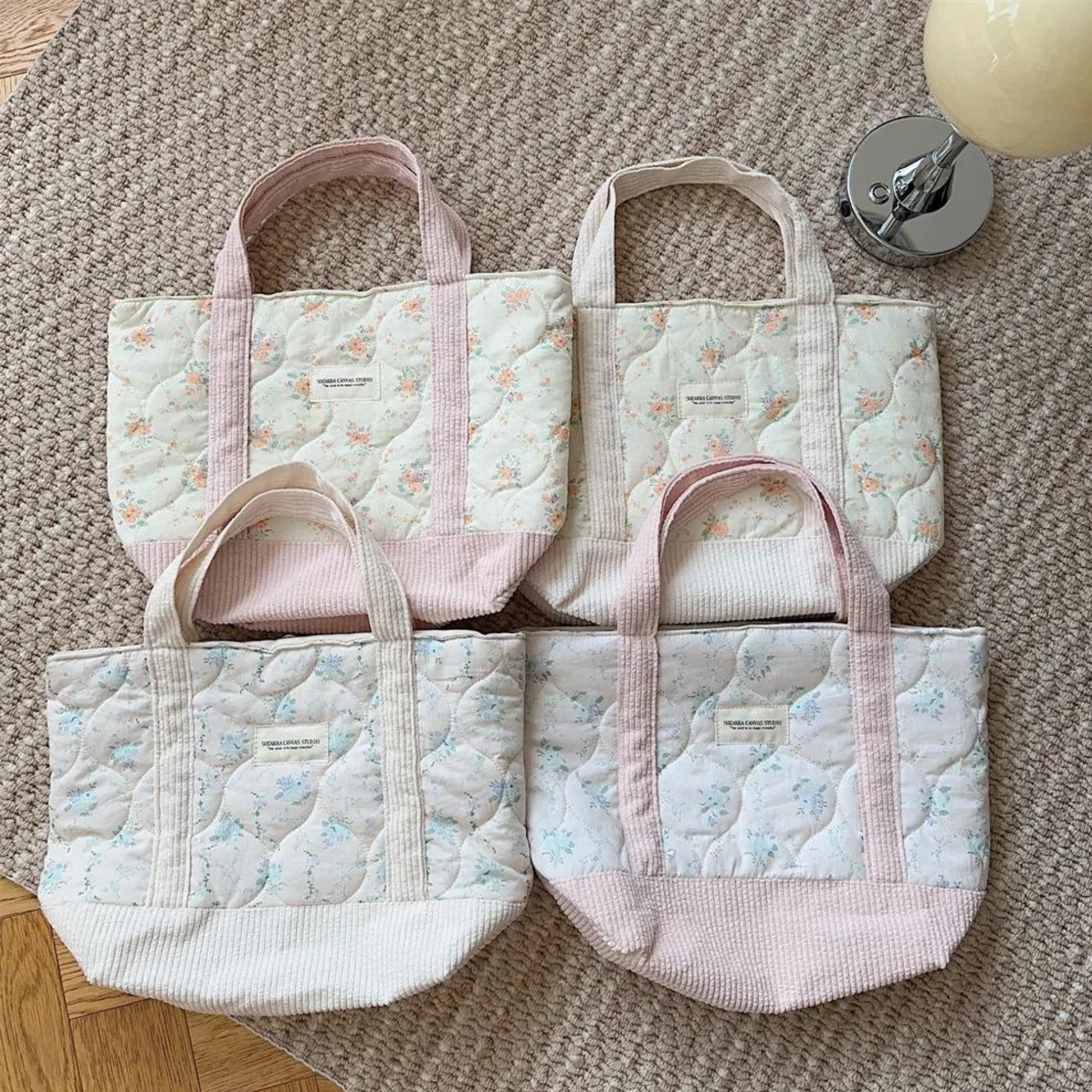 Cute quilted tote bags 